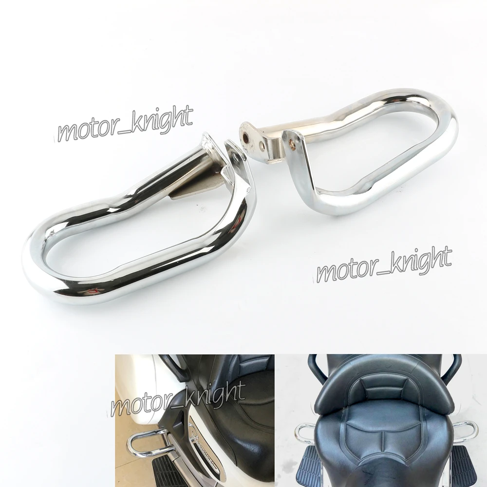 

Motorcycle Left&Right Chrome Engine Saddlebag Guard Crash Bar For Honda GL1800 GOLDWING 2001-2014 & F6B 2013 14 15