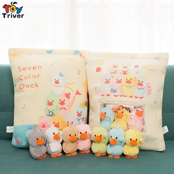 

One Bag Duck Plush Toy Plushie Pillow Cushion Ducks Creative Baby Kids Children Birthday Christmas Gift Triver Drop Shipping