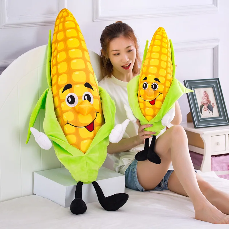 1 шт. 40 см 100 имитация мультфильма Kawaii Кукуруза плюшевые игрушки креативные милые