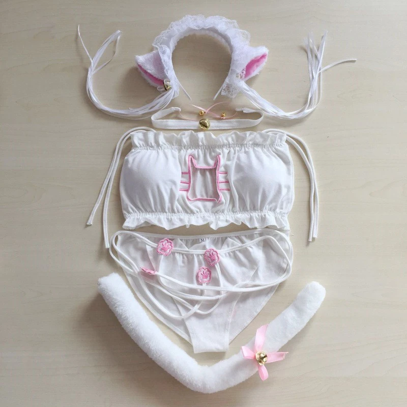 Женское нижнее белье эротический костюм с котом|cosplay sexy costumes|underwear costumesunderwear cat |