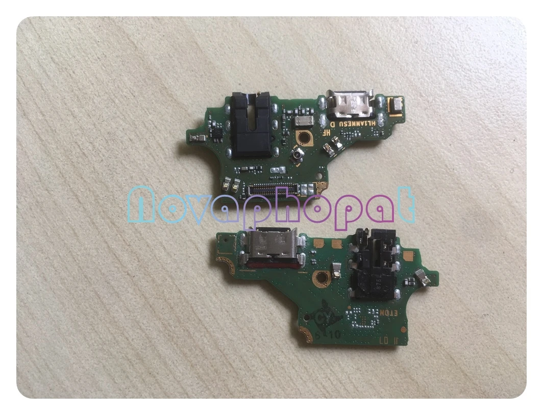 

Novaphopat P20Lite Charger Board For Huawei P20 Lite USB Dock Charging Port Connector Flex Cable Microphone Audio Jack
