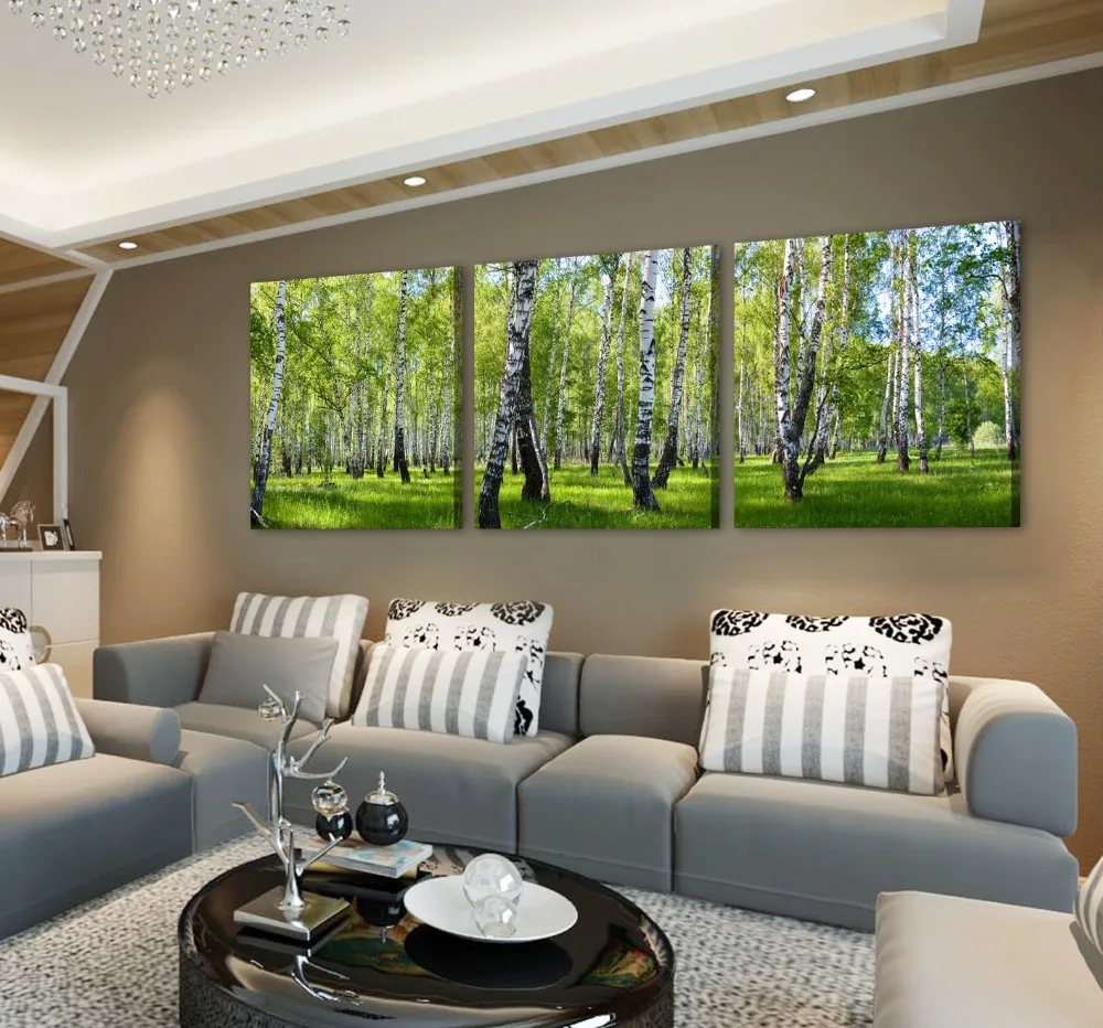 

Christmas tree decorations painting wall art picture for home decoration print on canvas