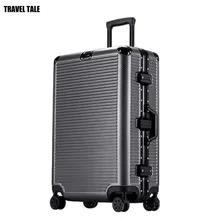 Travel tale алюминиевая рама жесткий Дорожный чемодан для путешествий Чехол 29 Спиннер АБС-пластик тележка для багажа на колесах