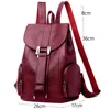 High Quality Leather Backpack Woman New Arrival Fashion Female Backpack String Bags Large Capacity School Bag Mochila Feminina ► Photo 2/6