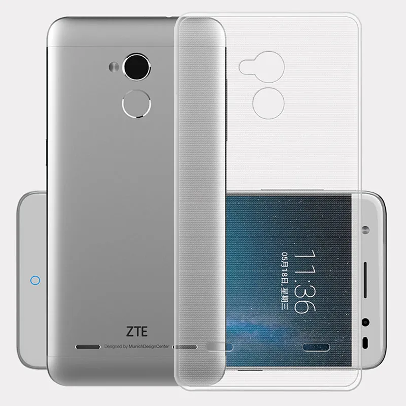 Zte лезвие V7 Lite чехол 0,6 мм прозрачный мягкий ТПУ чехол для телефона для zte Blade V8/V7 Lite чехол для задней крышки