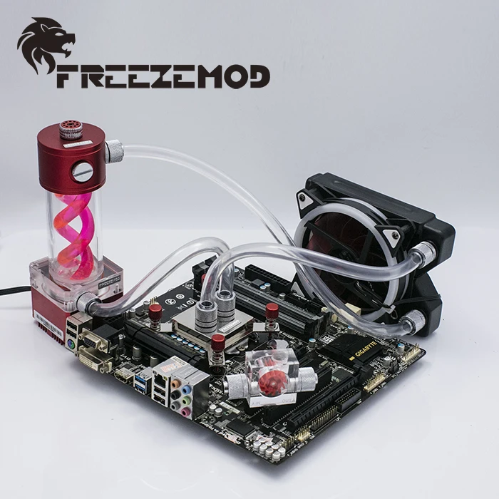 FREEZEMOD компьютерная система водяного охлаждения Набор Профессиональный набор 1 для мягкой трубы, FREEZEMOD-PKS1