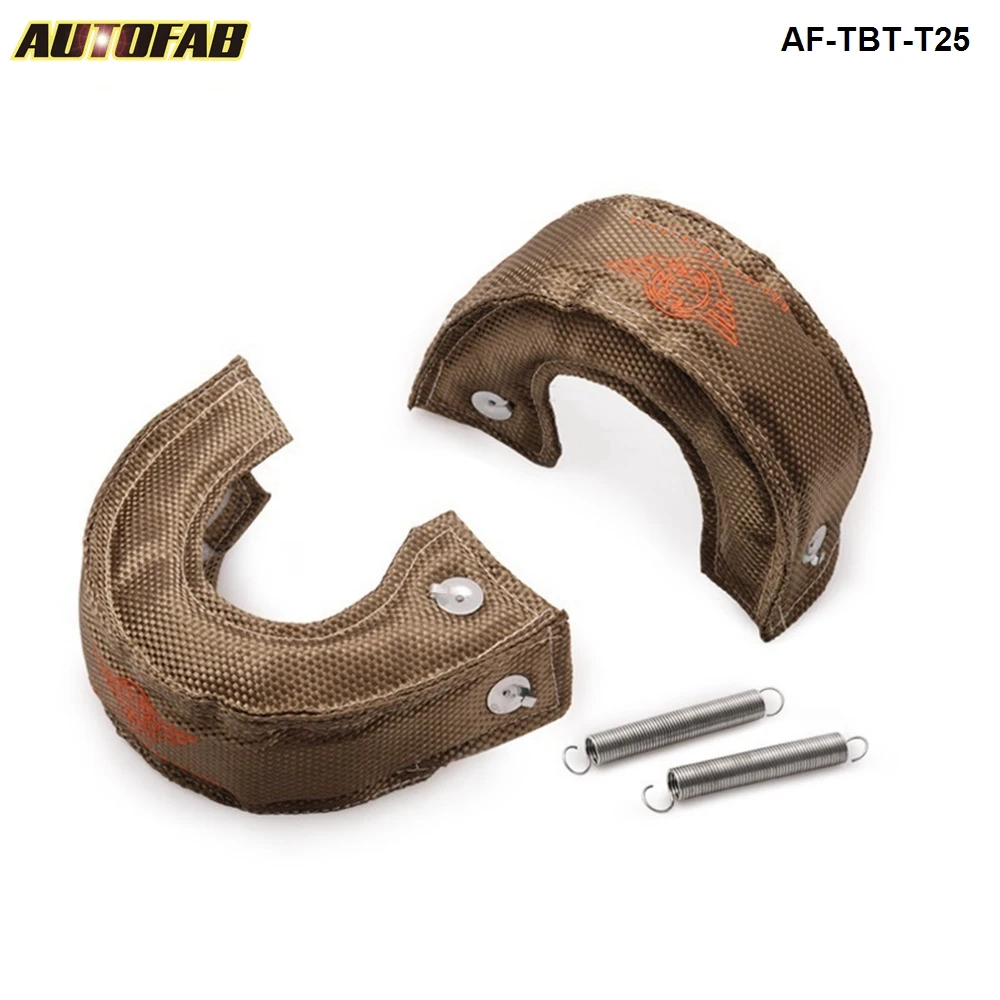 T25/T28 GT25 GT28 GT30 GT35 TURBO/TURBOCHARGER TITANIUM HEAT SHIELD/WRAP BLANKET AF-TBT-T25