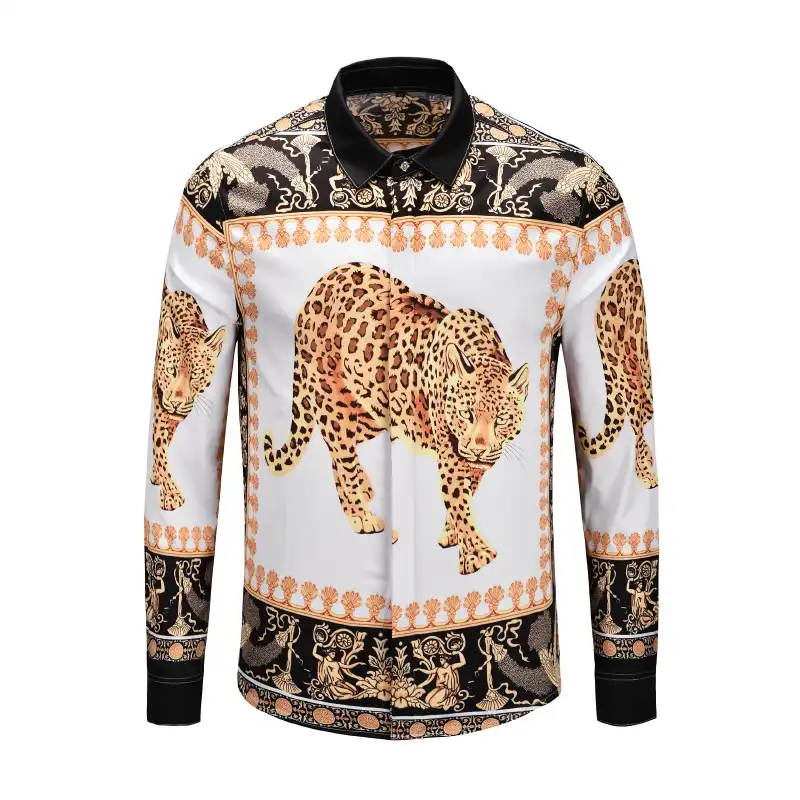 Tiger print silk shirt Clearance