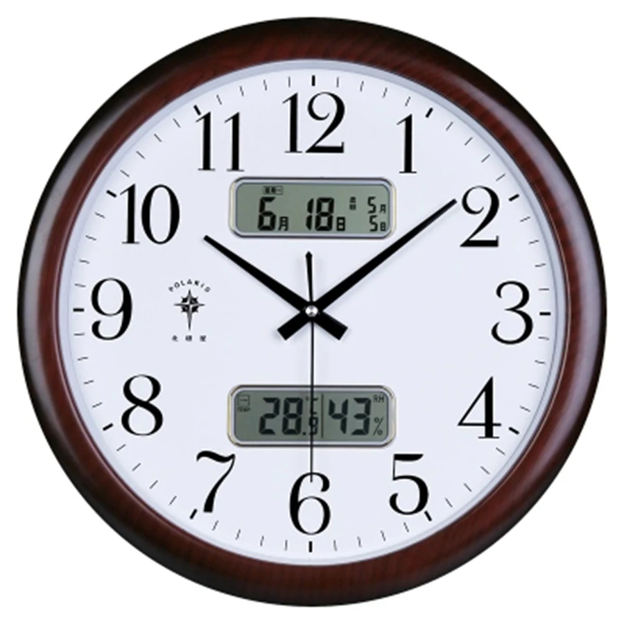 3d Large Digital Glass Wall Clock Modern Design Mechanism Silent