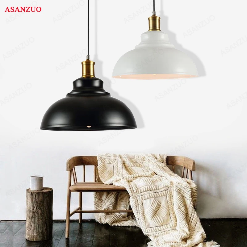 

Iron reminisced pendant lamp Retro Iron Pendant Lights Industrial Light Pendientes Lamparas E27 Pendant Lights