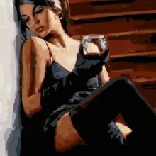 Набор для раскрашивания по номерам для взрослых DIY 22488