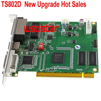 

TS802D New Design LED sending card RGB color LED video display sending card TS/SD801/802 2019 2020 2021 2020 Hot Slaes 3pcs/lot
