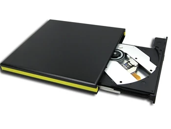 

For WINDOWS XP/7/8/10 Mac Desktop Laptop Black Slim USB 3.0 External DVD+/-RW DVD+/-DL CD+/-RW Drive Writer Burner