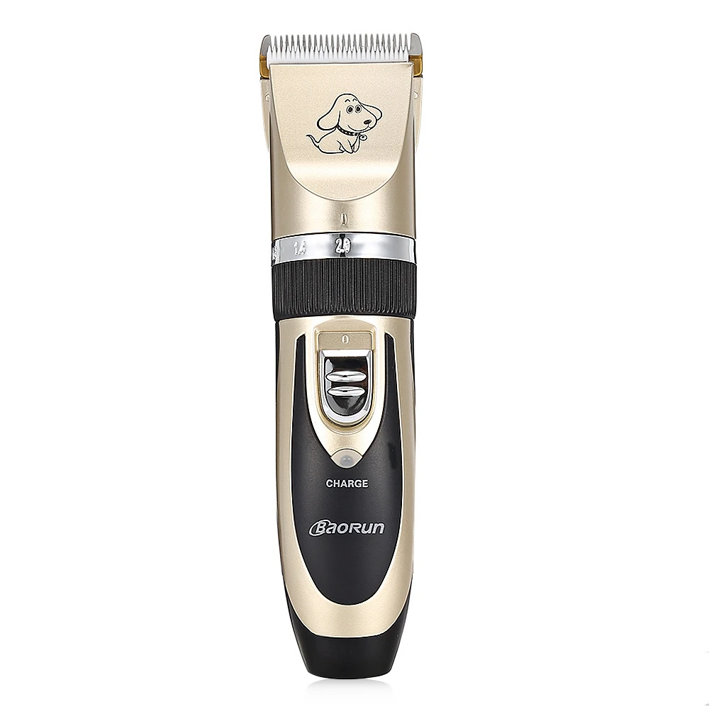 

BaoRun Electrical Pet Hair Trimmer Clipper Professional Grooming Kit Rechargeable Pet Cat Dog Shaver Set Haircut Machine