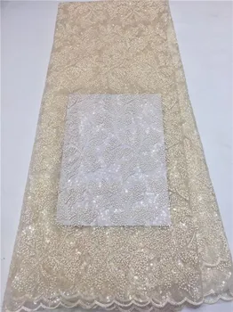 

Light Embroidery Net Fabrics, Sequin Lace Fabric, French Wedding Lace Fabric pffz38