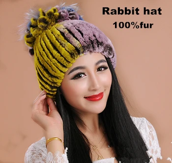 

women Fur hat scarf Free shipping warm winter cap WWS-50 fashion design rabbit fur scarf woman cap rabbit fur scarf