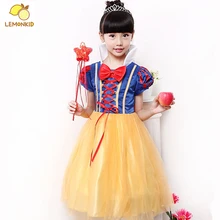 Kids Baby Girls Dresses Snow White Princess Dress Cartoon Cosplay Girl Dresses Kids Clothes Masquerade Dress