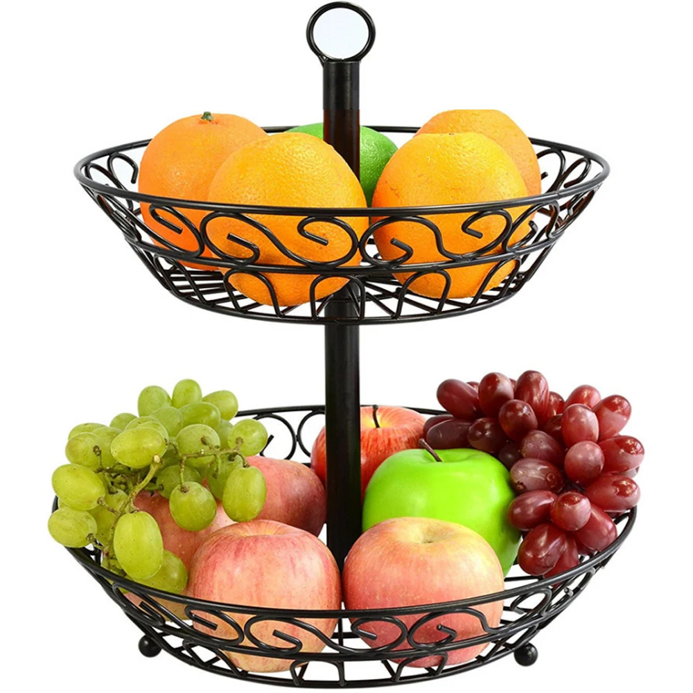 Fruit Basket Storage Rack Fruit Plate Wedding Decoration Living Room