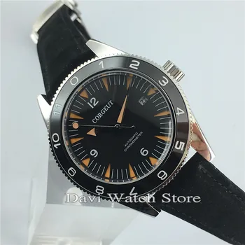 

41mm Corgeut Stainless Steel Sapphire Automatic Movement Men's Wristwatch
