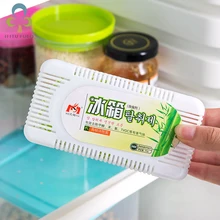 1 шт. бамбуковый уголь очиститель воздуха холодильник дезодорант коробка Домашний Продукт холодильник дезодорант угольный ящик для удаления запаха LYQ