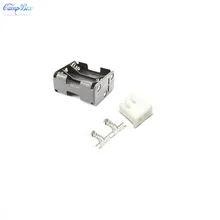 30Pcs 6xAA Back-Back Battery Case Holder Socket Wire Junction Boxes With 15cm Wires, XH 2.54 Header and Crimps