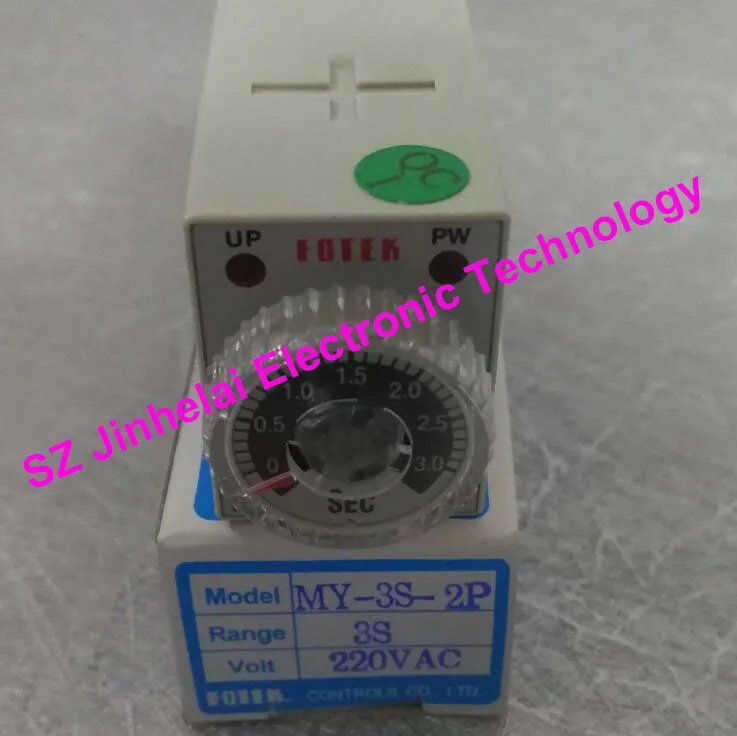 

Authentic original MY-3S-2P-220V FOTEK Time relay