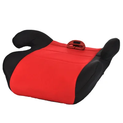 Многофункциональное детское безопасное автомобильное сиденье, утолщенные стулья, подушка для детей и детей в автомобиле, От 3 до 12 лет, переносное, для путешествий, детский бустер, автомобильное кресло - Цвет: red