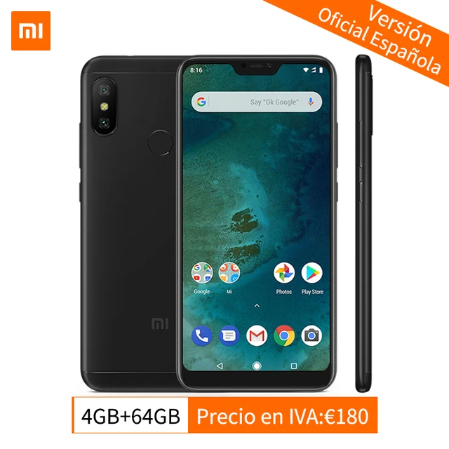 Special Offers Global Version Xiaomi Mi A2 Lite 4GB 64GB Mobile Phone Snapdragon 625 Octa Core 5.84" Full Screen AI Dual Cameras Android 8.1 CE Special Offers Global Version Xiaomi Mi A2 Lite 4GB 64GB Mobile Phone Snapdragon 625 Octa Core 5.84" Full Screen AI Dual Cameras Android 8.1 CE