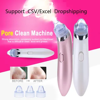 

Pro Vacuum Pore Cleaner Blackhead Remover Electric Acne Clean Exfoliating Cleansing Comedo Suction Facial Beauty Machine