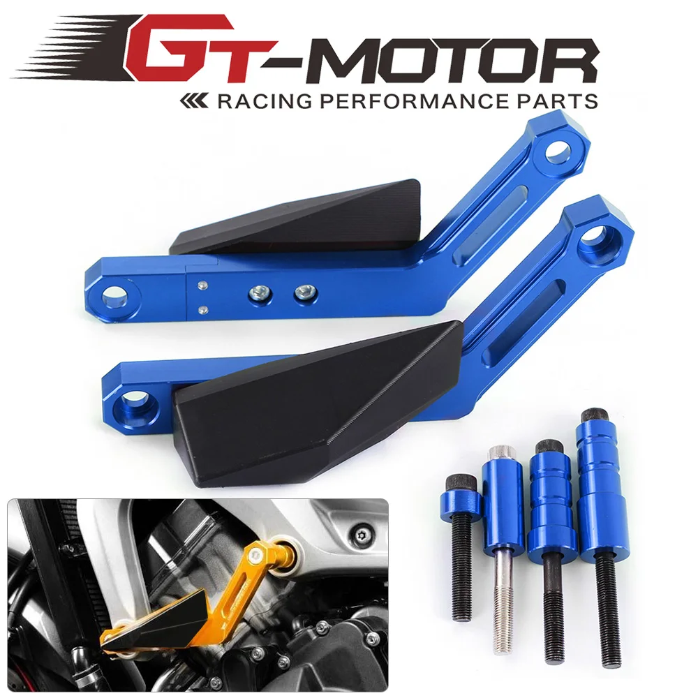 

GT Motor Motorcycle Anti Crash Protectors Frame Sliders Crash Falling Protection For YAMAHA TRACER FZ09 FJ09 MT-09 MT09 14-15