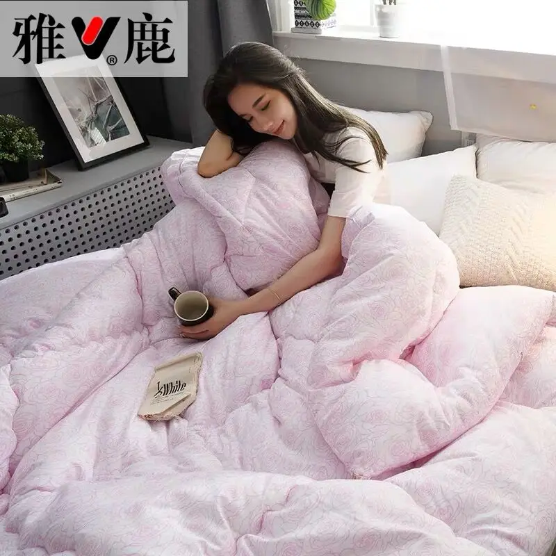 GraspDream Twin/King/Queen Размер лоскутное толстое теплое одеяло пододеяльник для спальни