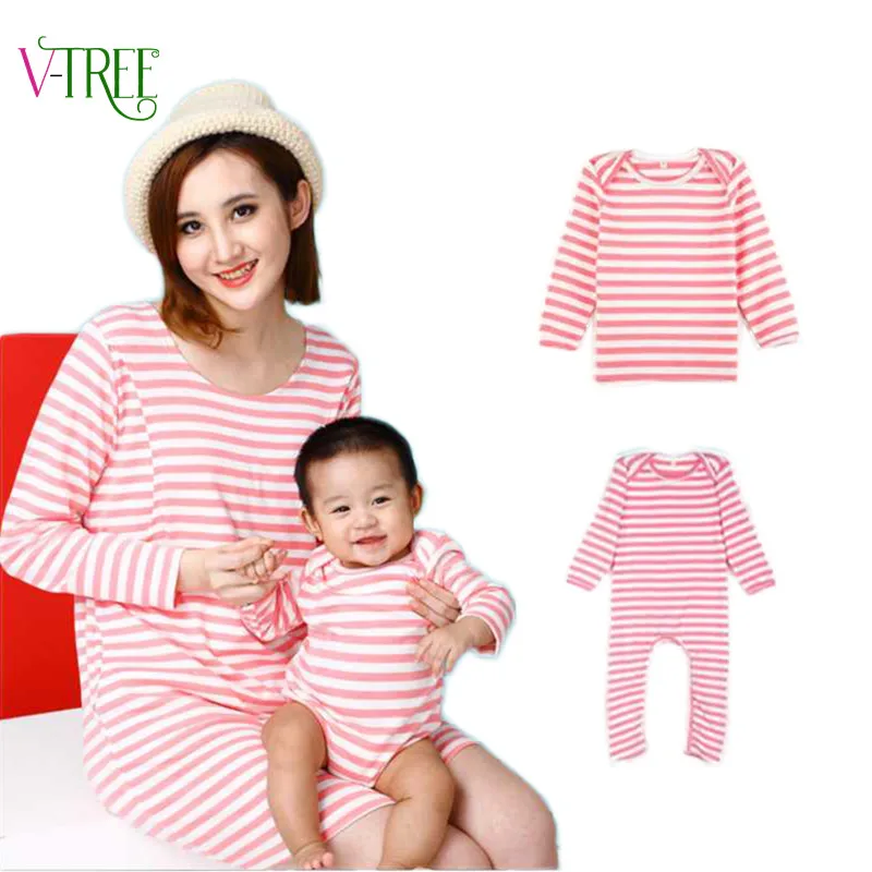 Buy NEW Mother and Daughter Clothes 2 pieces cotton