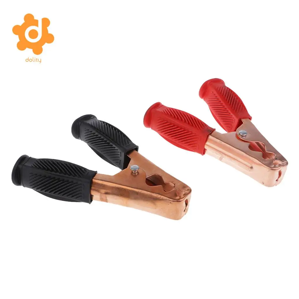 Car Vehicle Battery Test Alligator Crocodile Clip Clamp 500A