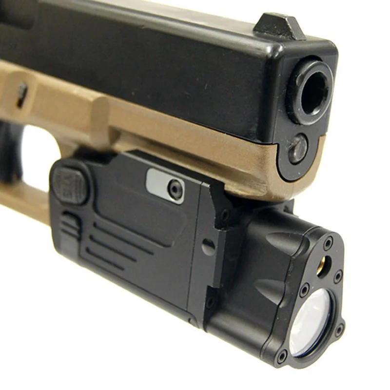 CNC алюминиевый SBAL-PL Фонарик ИК красный лазерное орудие свет стрельба Охота страйкбол тактический пистолет винтовка фонарь для ружья