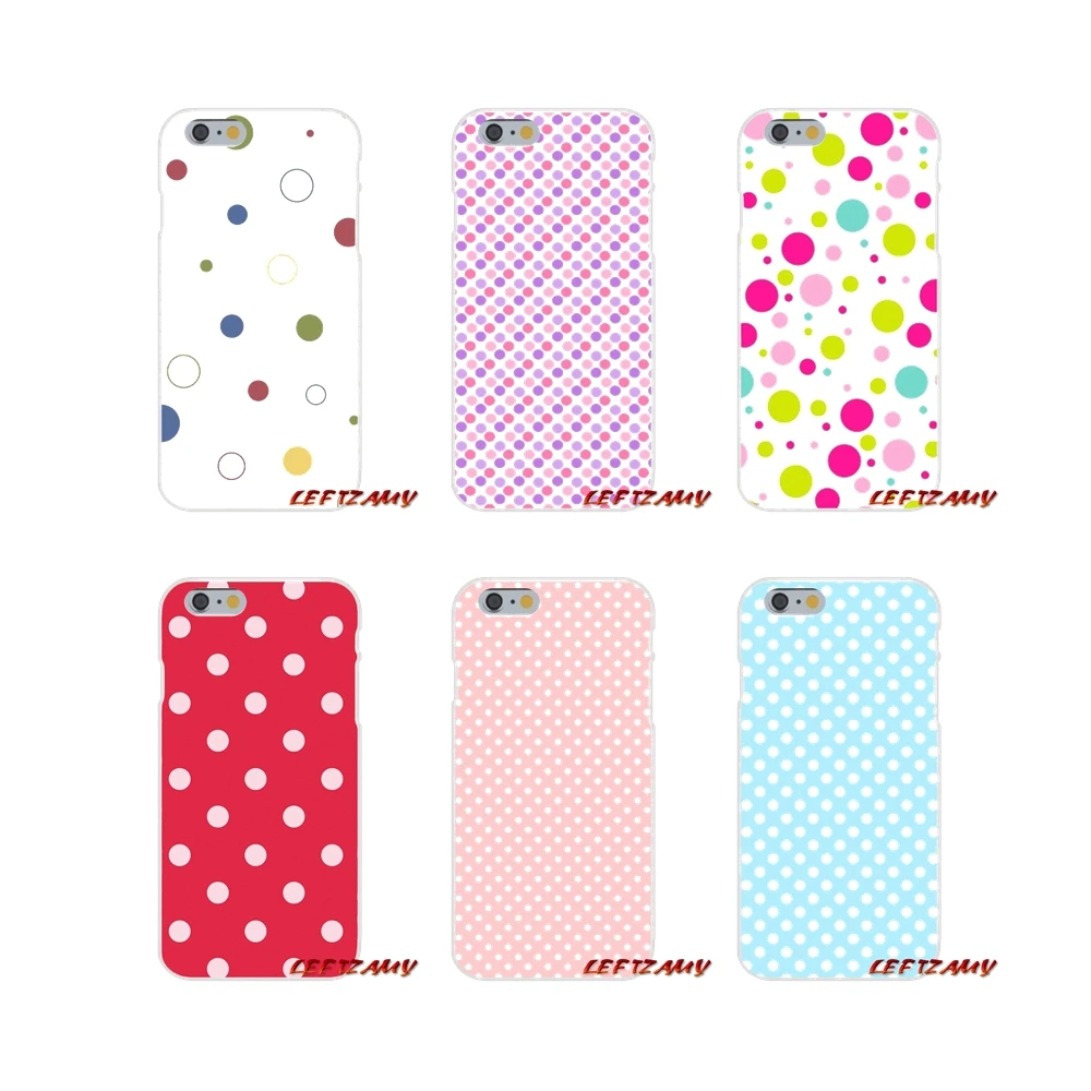 

Phone Covers blue black red pink white polka dots For Xiaomi Redmi Note 6A MI8 Pro S2 A2 Lite Se MIx Max 2 3 F1 For Oneplus 3 6T