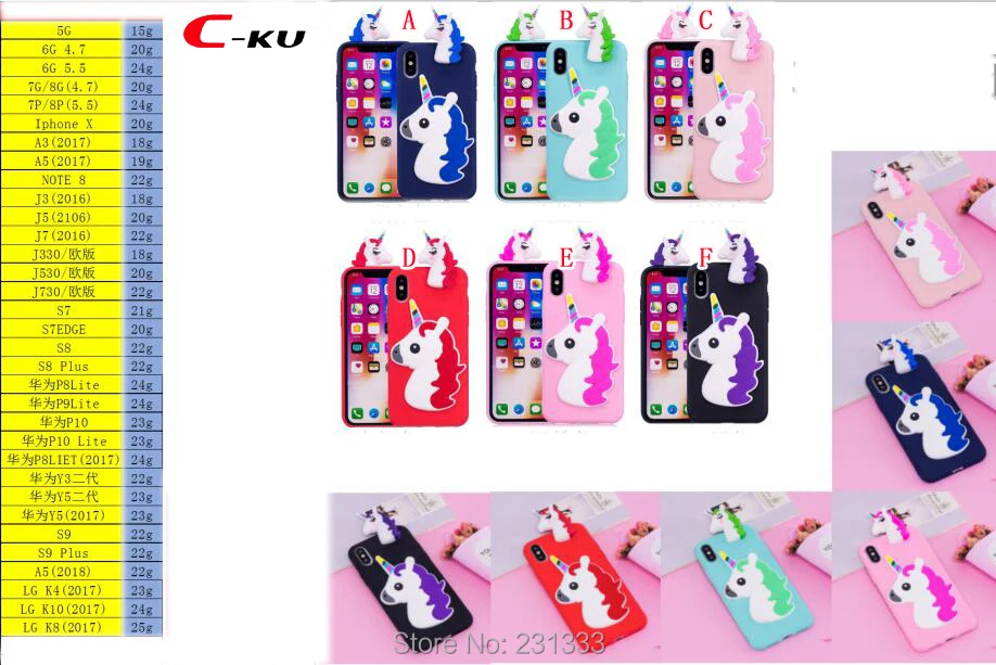 SE 5S 6S 6+ 7G 7+ IphoneX P8Lite P9LITE P10 P10LITE P8LITE 2017 Y3 II Y5 II  Y5 2017 3DTPU8