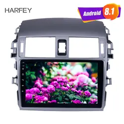 Harfey Android 6,0/7,1/8,1 9 "2 Дин радио для 2007 2008 2009 2010 Toyota Старый Corolla GPS; Мультимедийный проигрыватель 3g Wi Fi головное устройство