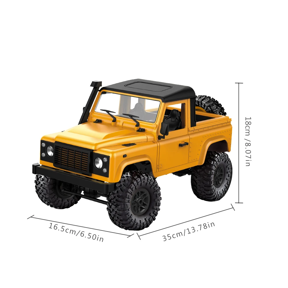 MN D91 RC Рок Гусеничный автомобиль 1/12 4WD 2 4G дистанционное управление высокая