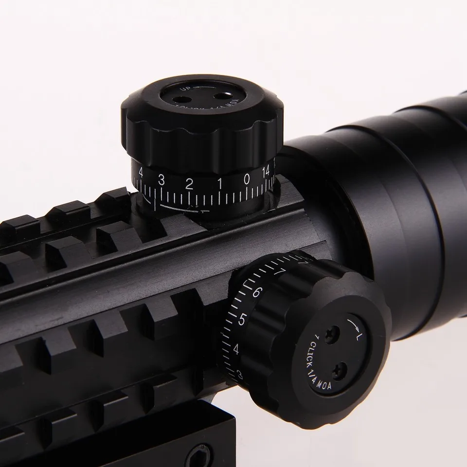 Fishbone Тип riflescope 3-9x32E подходит для всех пистолетов крепление для оптики Тактический телескопический прицел для охоты 20 мм рельс Mo