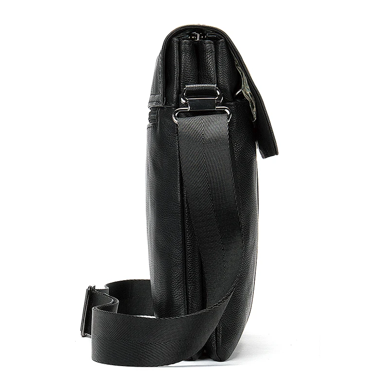 US $29.00 Westal 100 Mens Shoulder Bag Male Leather Black Crossbody Bags For Men Bag Leather Ipad Designer Mens Messenger Bags