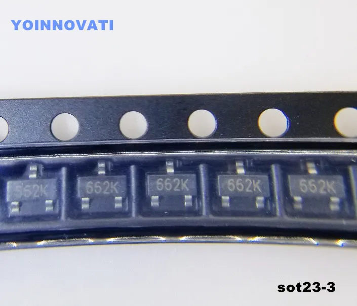 50 шт./лот XC6206P332MR (662K) 3 V/0.5A SOT 23 SMD|lot lot|smd 3v |