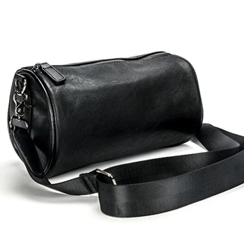 

JHD-Casual Mini Chest Bags Shoulder Bucket Bag Crossbody Bag Small Chest Pack Leather Waterproof Bag Men And Women Messenger