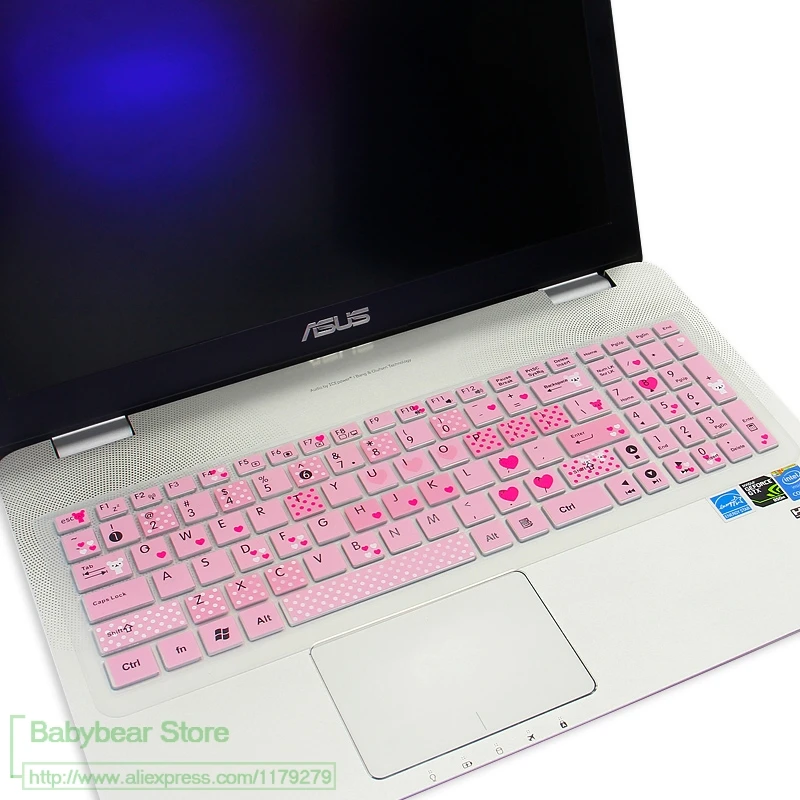 Силиконовые защитный для ноутбука 15,6 ''клавиатура кожи для Asus X550 X550Ca X550Cc X550Cl X550Jd X550Jf X550Jk X550Jx X550La X550Lav