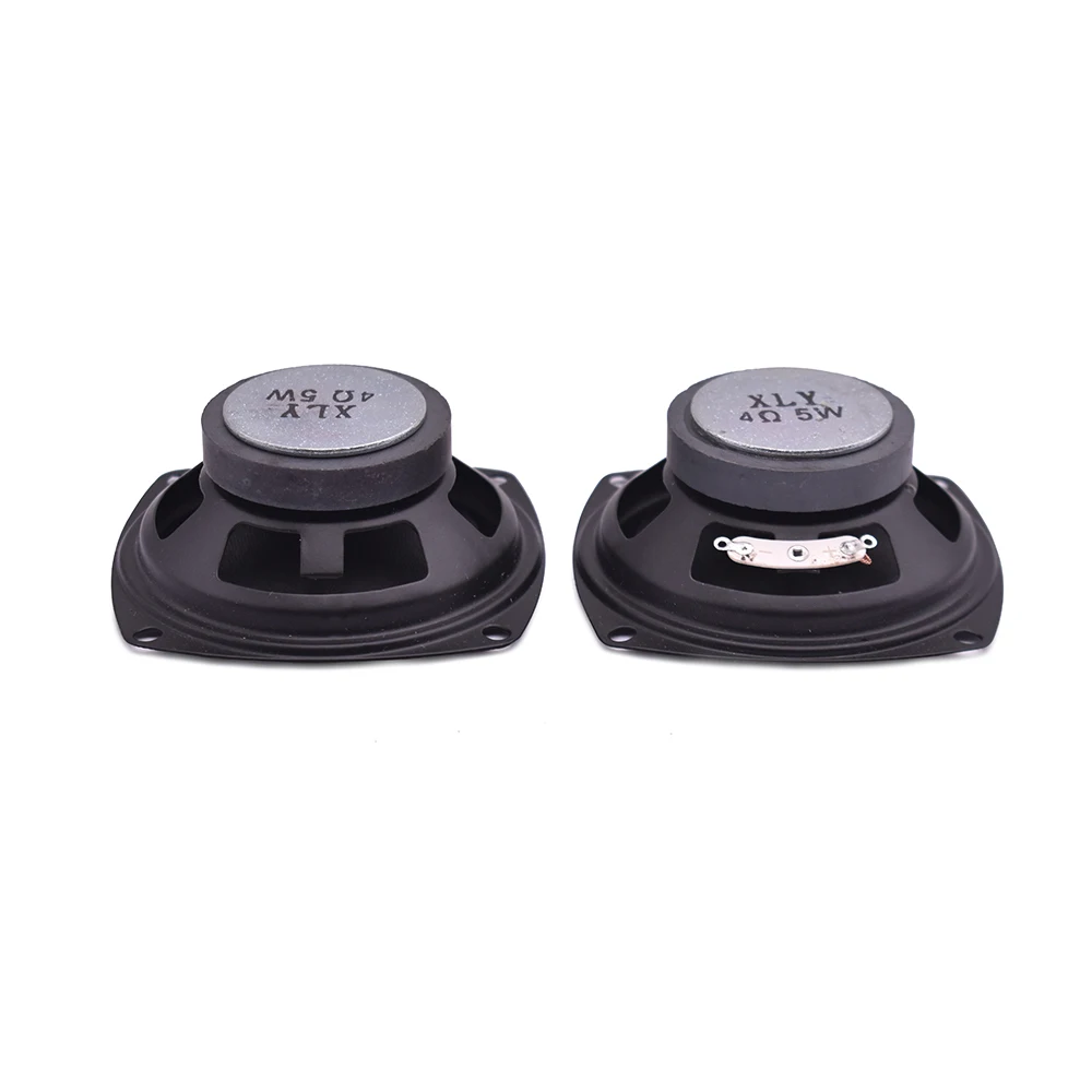 Tenghong 2pcs 3 Inch Audio Speaker 4Ohm 5W Full Range Speakers Unit Multimedia Portable Loudspeaker For Home Theater DIY 78MM