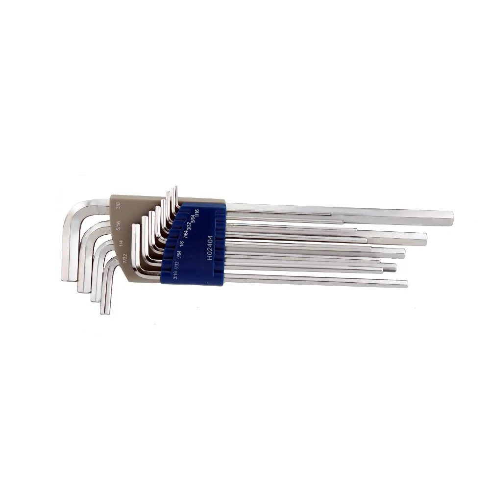 H02404 Hex Key Wrench Screwdriver Set 12Pcs L Shape Security Hand