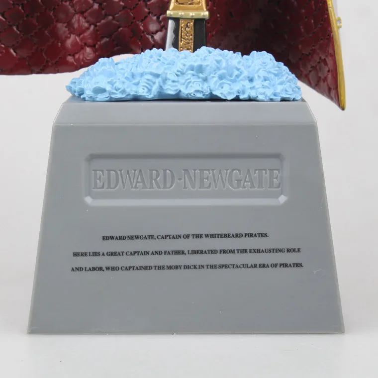 Anime One Piece DXF Edward Newgate & Tombstone White Beard Emperors PVC Figures Collectible Toys  Anime One Piece DXF Edward Newgate & Tombstone White Beard Emperors PVC Figures Collectible Toys