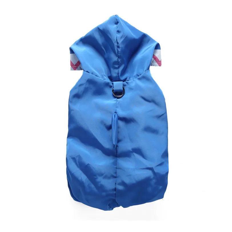 XS-XL Raincoat for Dogs Blue Shark Dog Raincoat Waterproof Hooded Cloak Jacket Summer Clothes for Dogs Dropshipping 40AT15 (11)