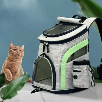 

Breathable Pet Carrier Bag Portable Kitten Puppy Carrying Backpack for Outdoor Hot Sale