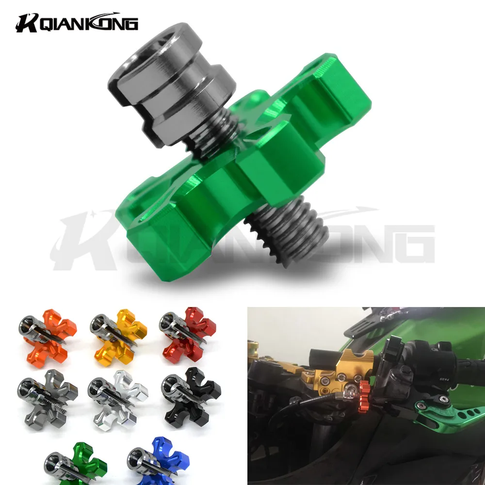 M8/M10*1.25 Universal Motorcycle CNC Aluminum Clutch Cable Wire Adjuster FOR BMW K1200S K 1200 S S1000r S1000RR