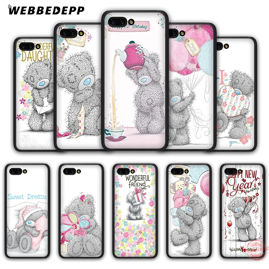 WEBBEDEPP Tatty Teddy Me To You Bear Мягкий чехол для Honor 20 10 9 9X 8 Lite 8C 8X 7X 7C 7A 3 Гб оперативной памяти